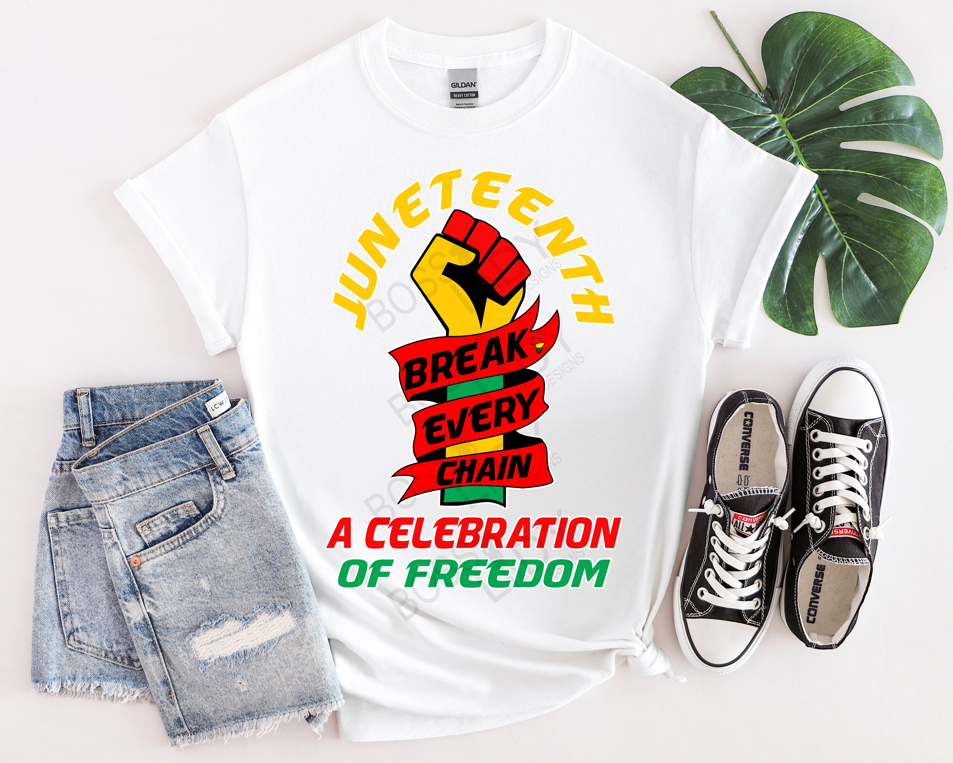 1856 Juneteenth: Break Every Chain T-Shirt