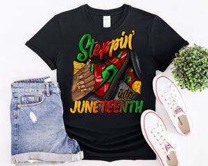 Steppin’ into Juneteenth T-Shirt