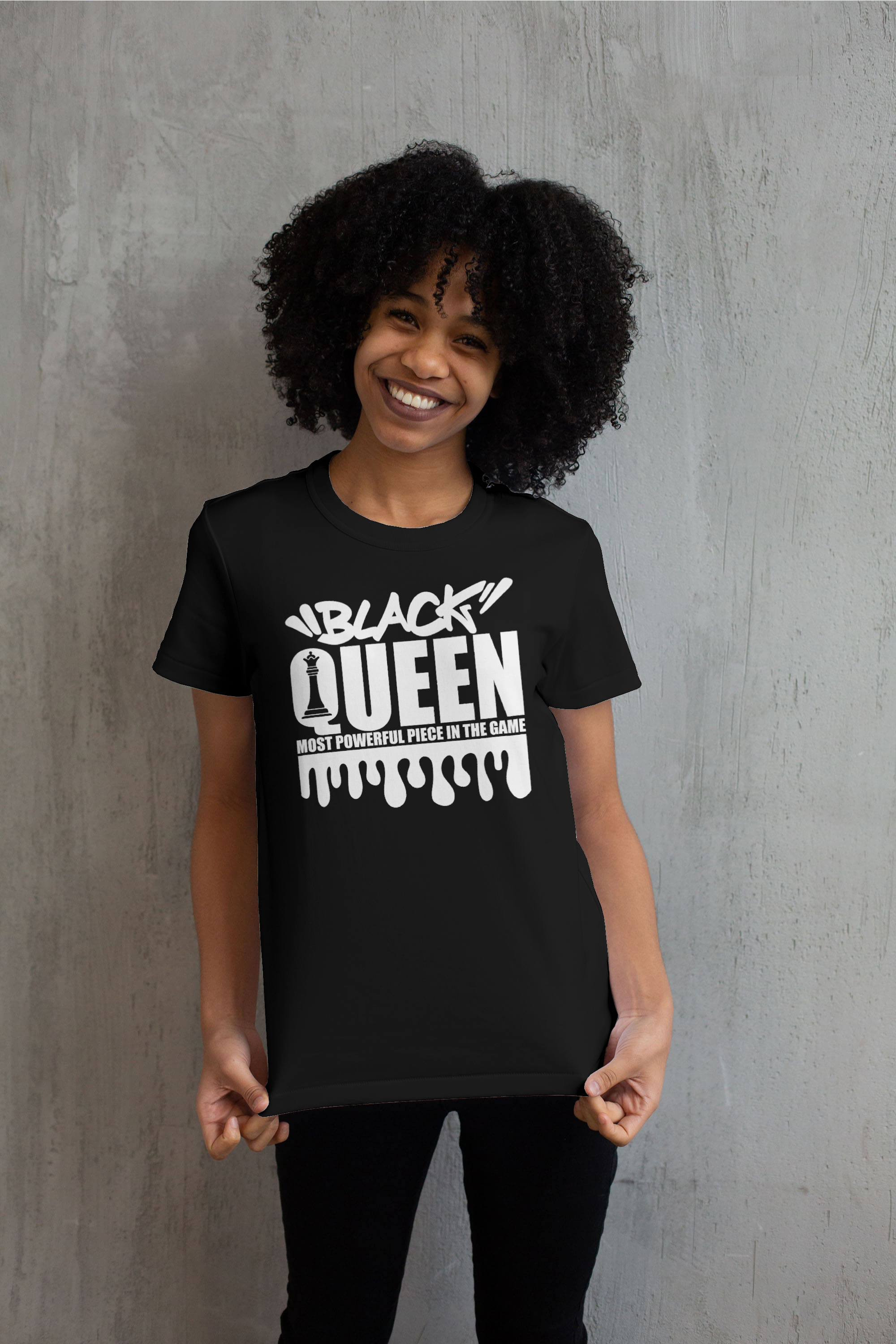 Black Queen, Most Powerful Piece In The Game T-Shirt