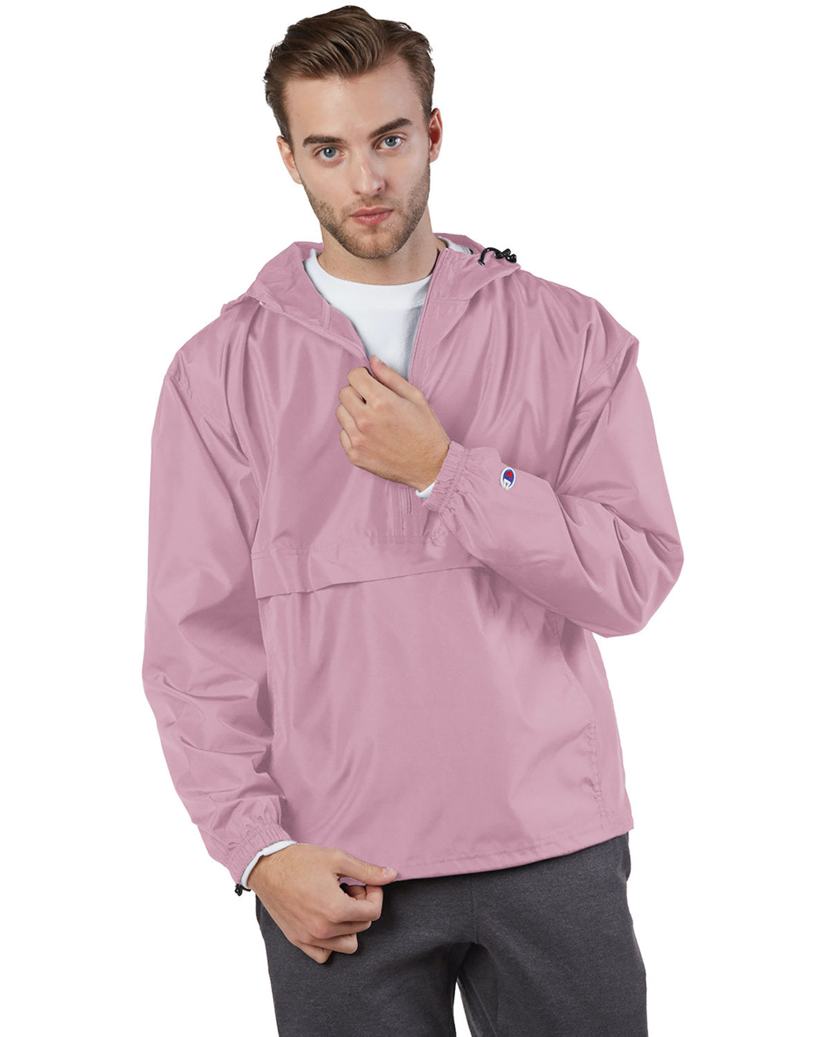 Champion Adult Packable Anorak 1/4 Zip Jacket