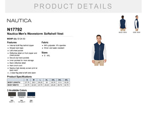 Nautica Men's Wavestorm Softshell Vest